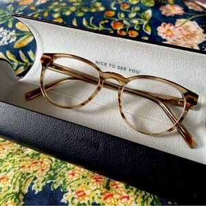 Warby Parker Percey Glasses in Chestnut Crystal